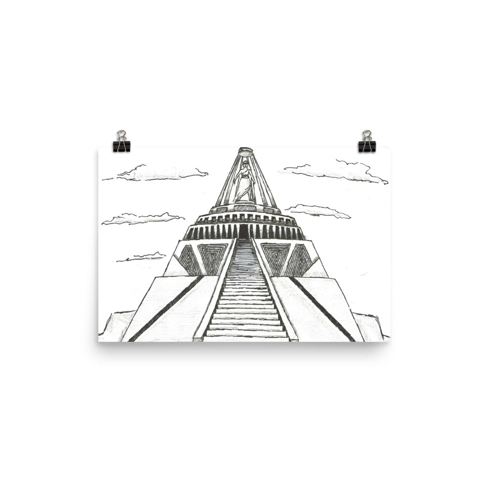 Pyramid Concept Art Poster