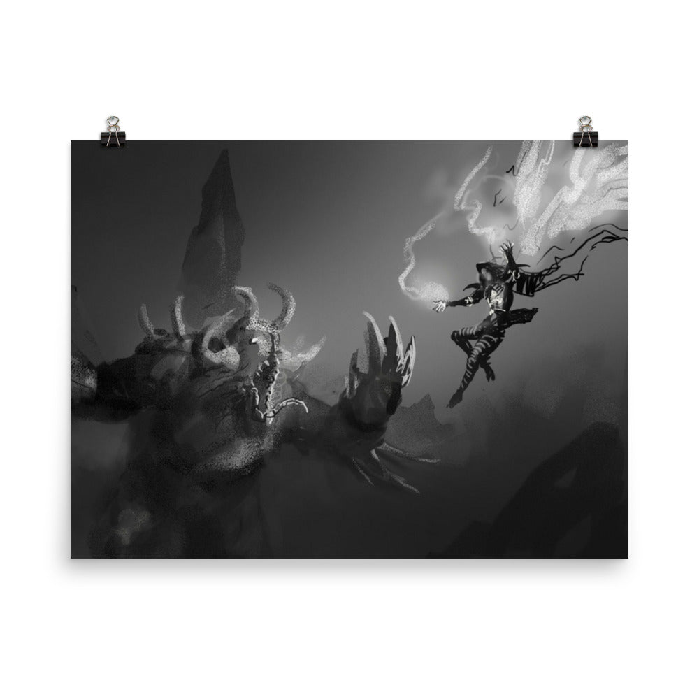 Dreadlord Concept Art Poster