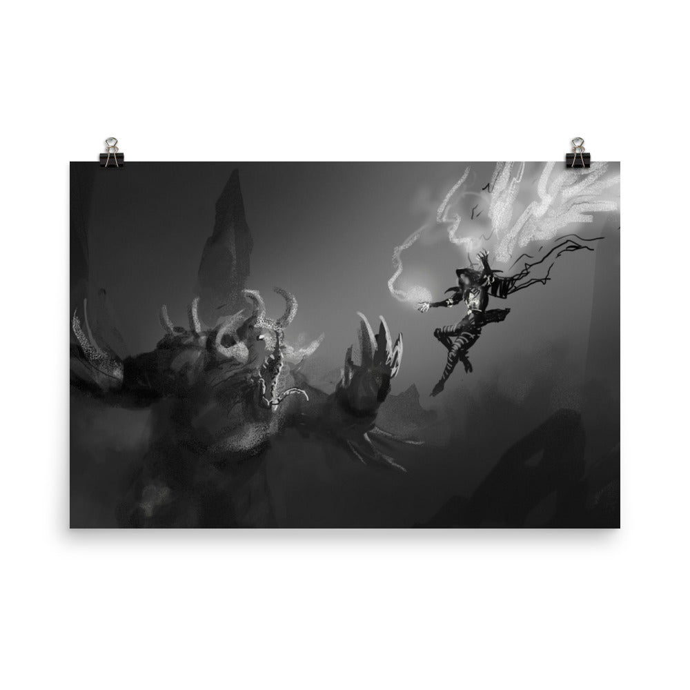 Dreadlord Concept Art Poster