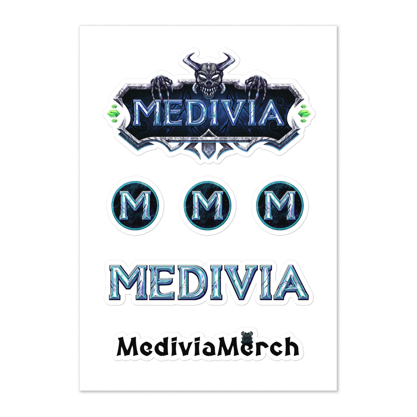 Assorted Medivia Sticker Sheet