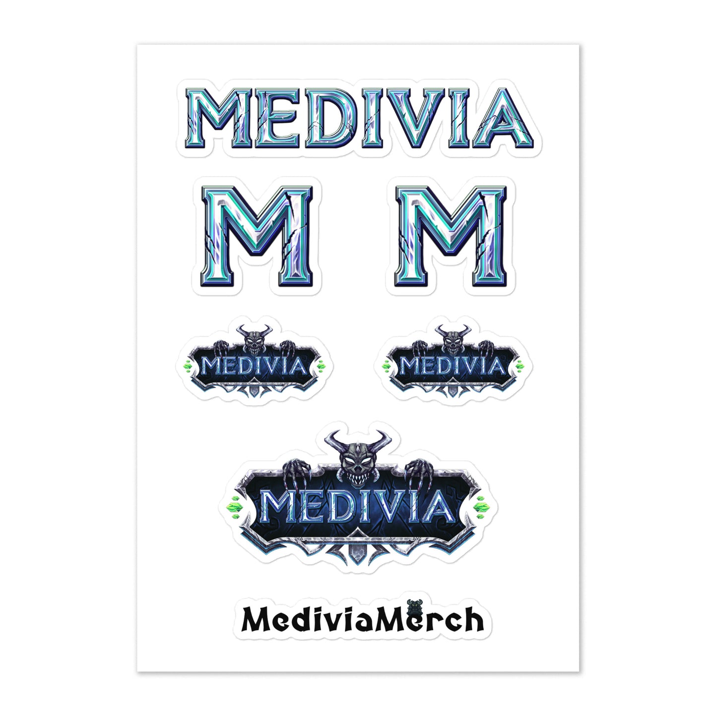 Assorted Medivia Sticker Sheet 2