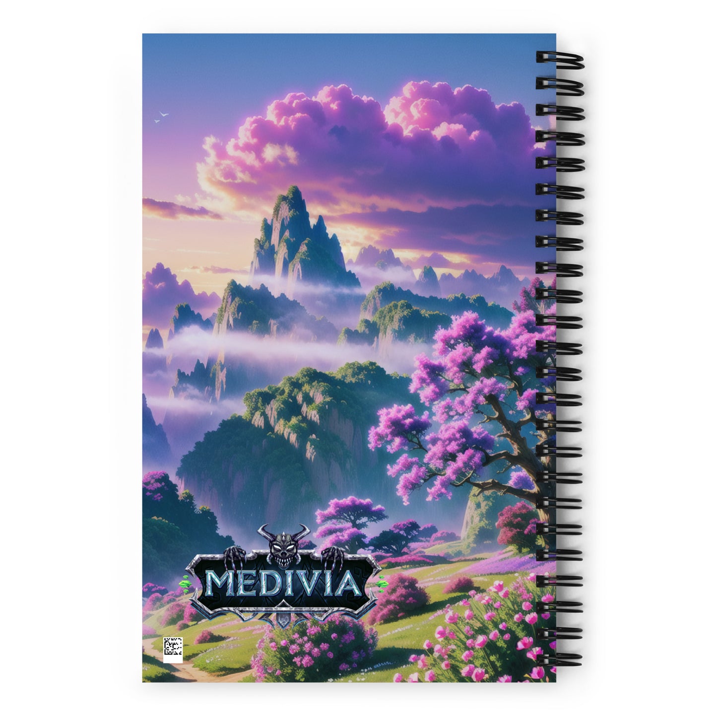 Floating Islands Spiral Notebook