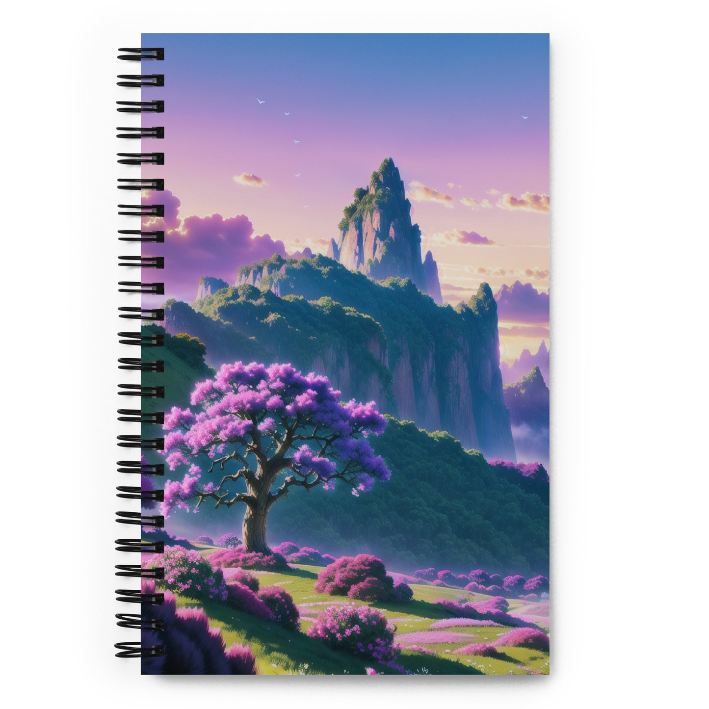 Floating Islands Spiral Notebook