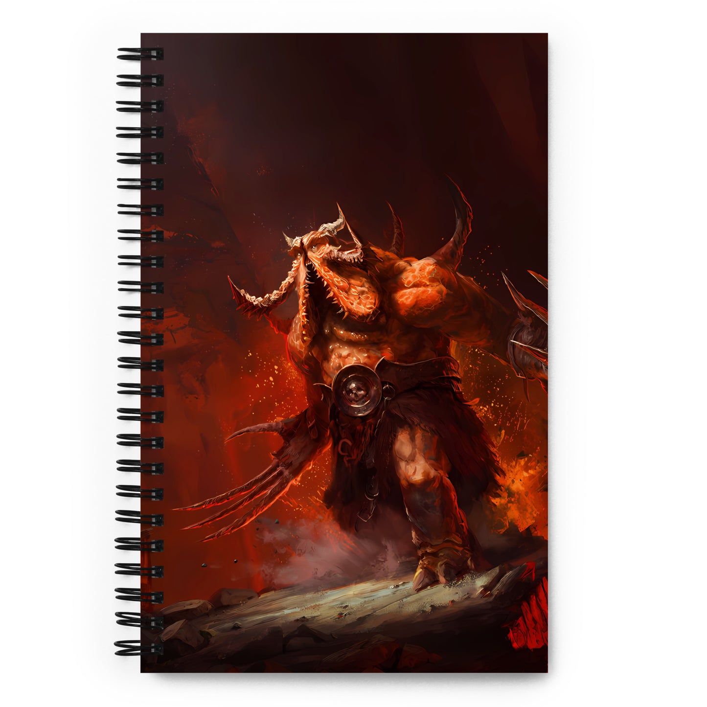 Dreadlord Spiral Notebook