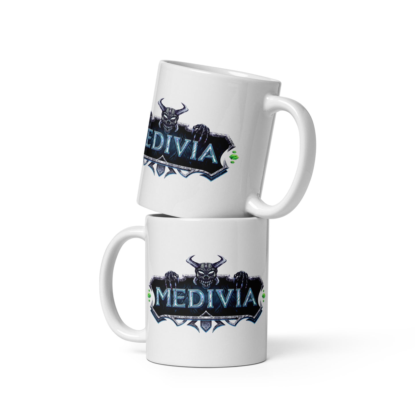 White Medivia Mug